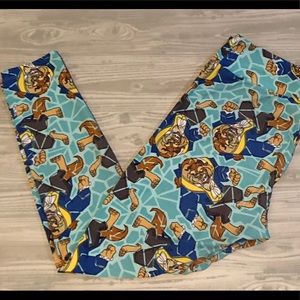 Disney Beast LuLaRoe Leggings